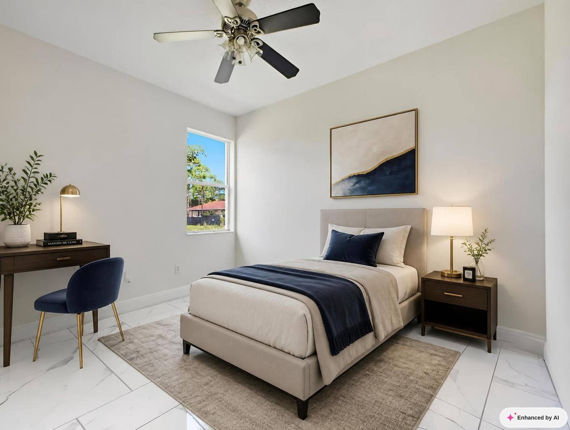 Bedroom 3 Staged