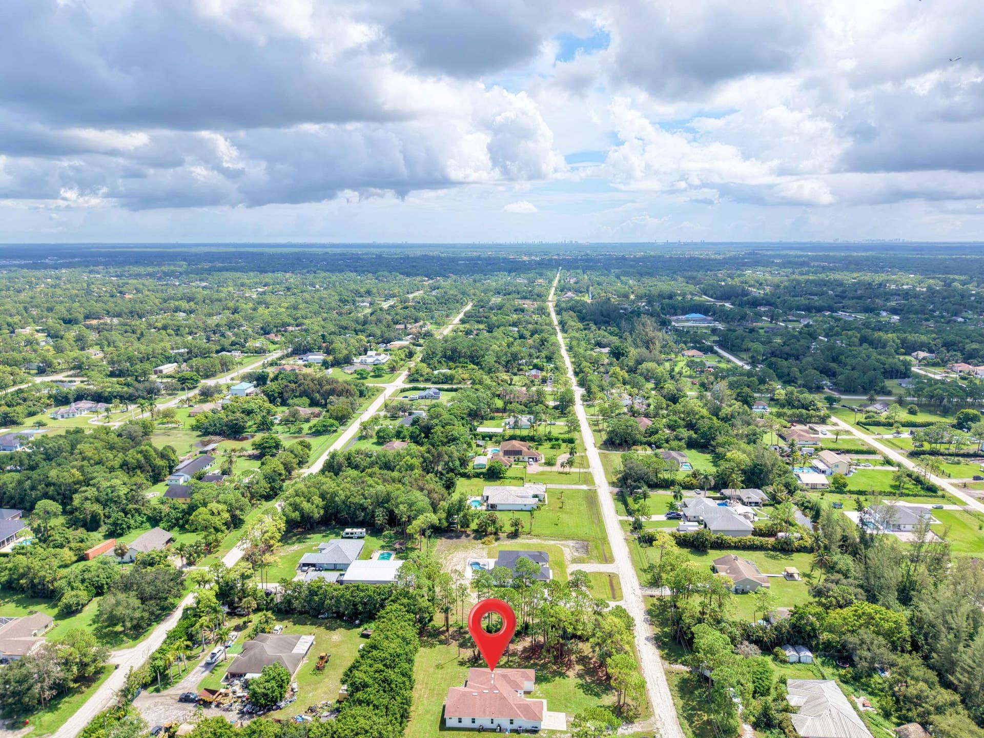 Panoramic to East