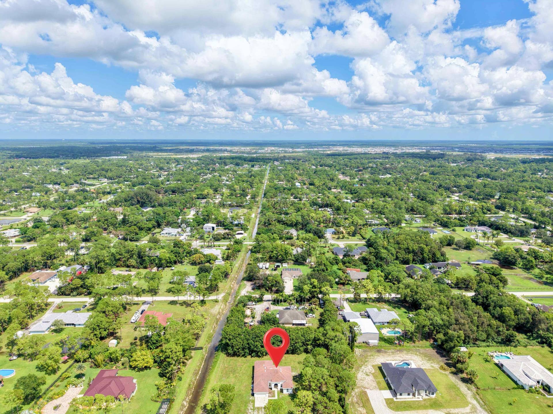 Panoramic to North