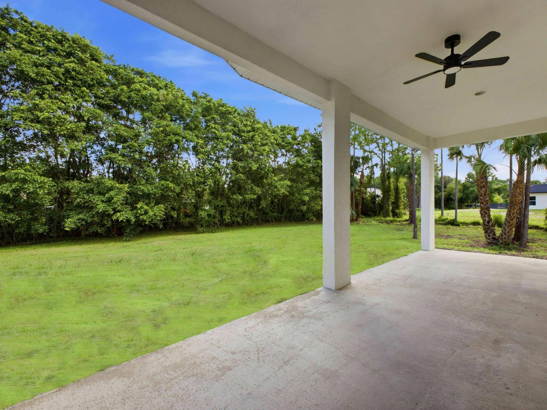 Rear Porch/Simulated Grass