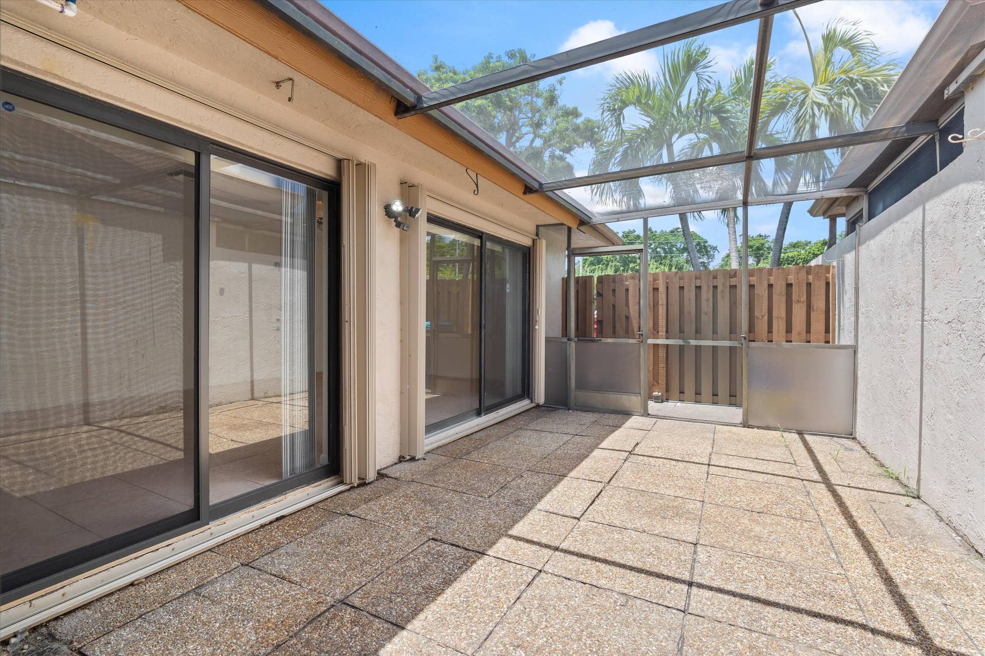 SCREENED COURTYARD
