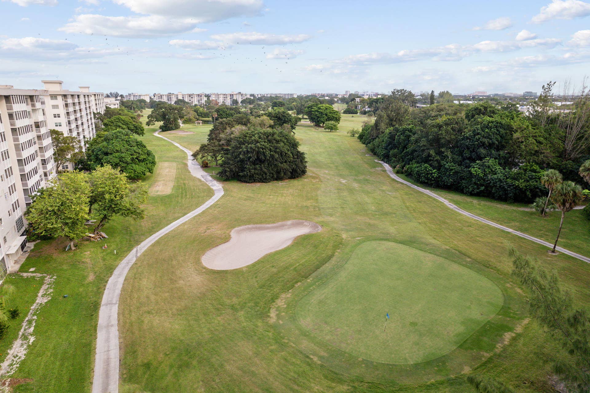 3001 S Course Drive, #502, Pompano Beach, Pompano Beach, FL 33069 Aerial View