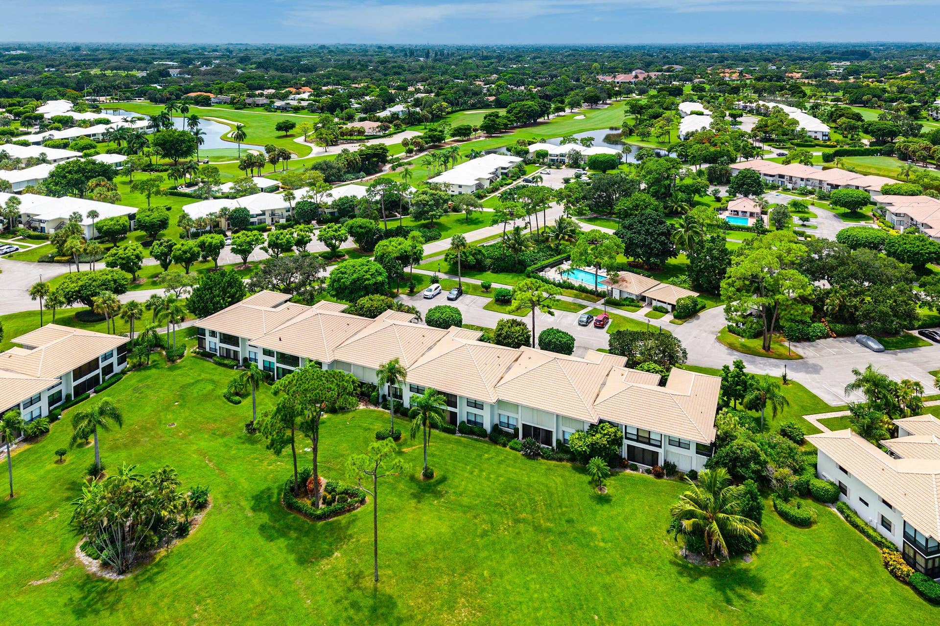 11202 Quail Covey Road, #Green Heron N, Boynton Beach, FL 33436 Aerial view