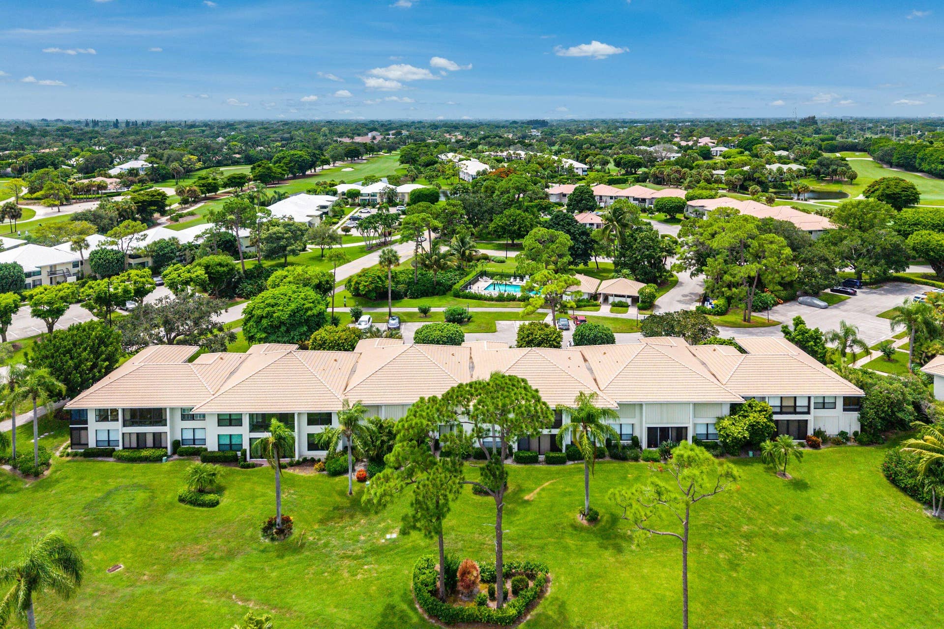 11202 Quail Covey Road, #Green Heron N, Boynton Beach, FL 33436 Aerial view