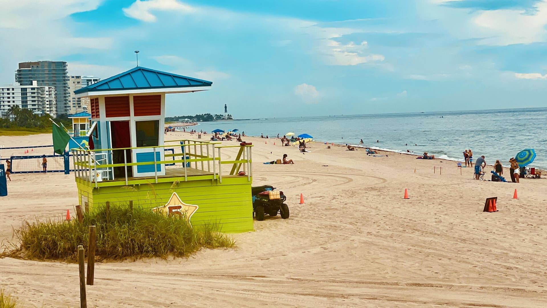 about 6 miles to the beach