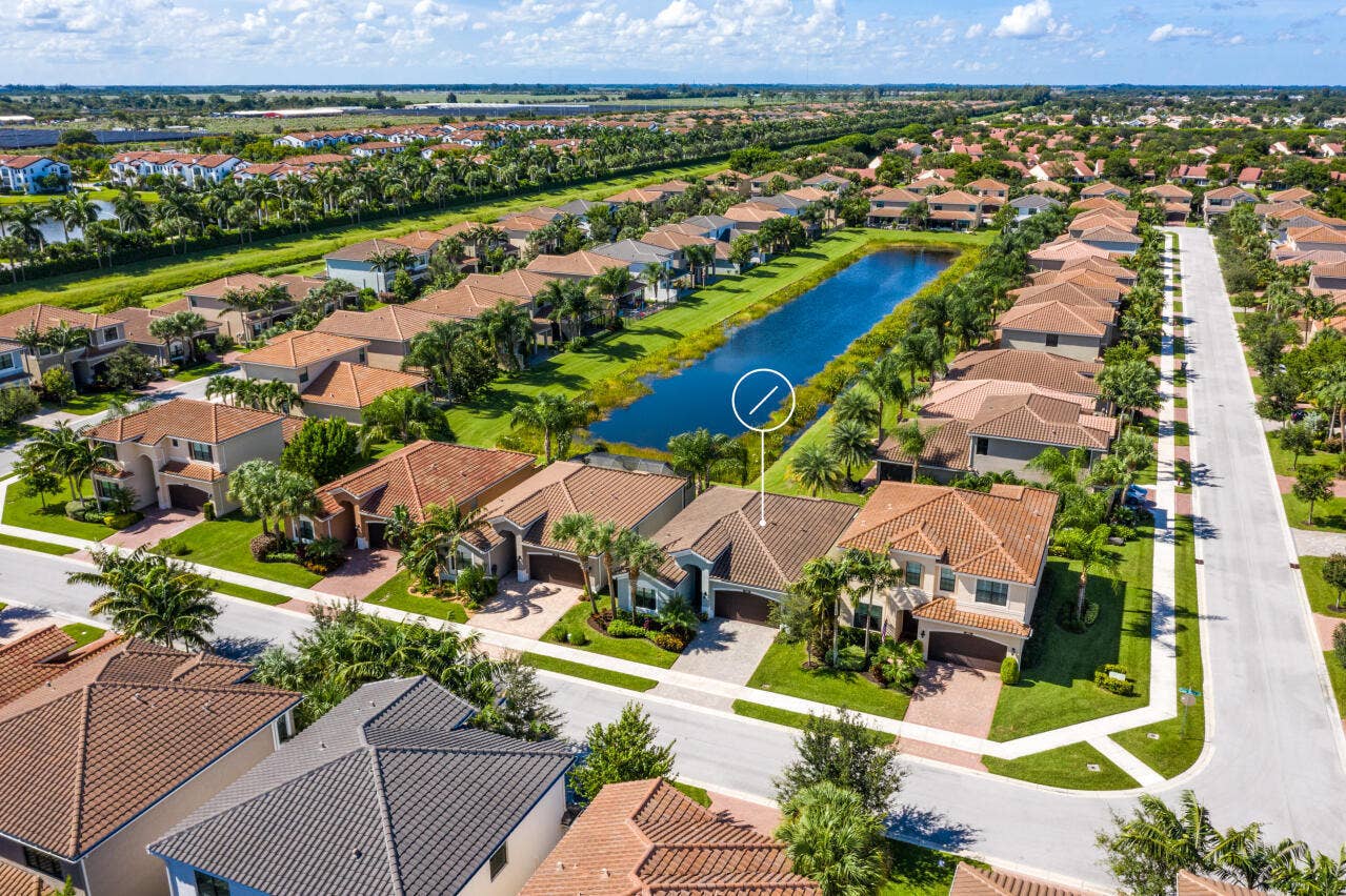 7883 Clay Mica Court, Delray Beach, FL 33446 Sorrento Model Lake View