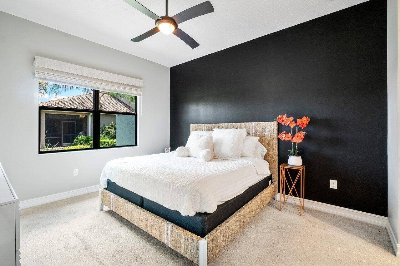7883 Clay Mica Court, Delray Beach, FL 33446 NEW wood floors in this bedroom, updated photos coming soon.