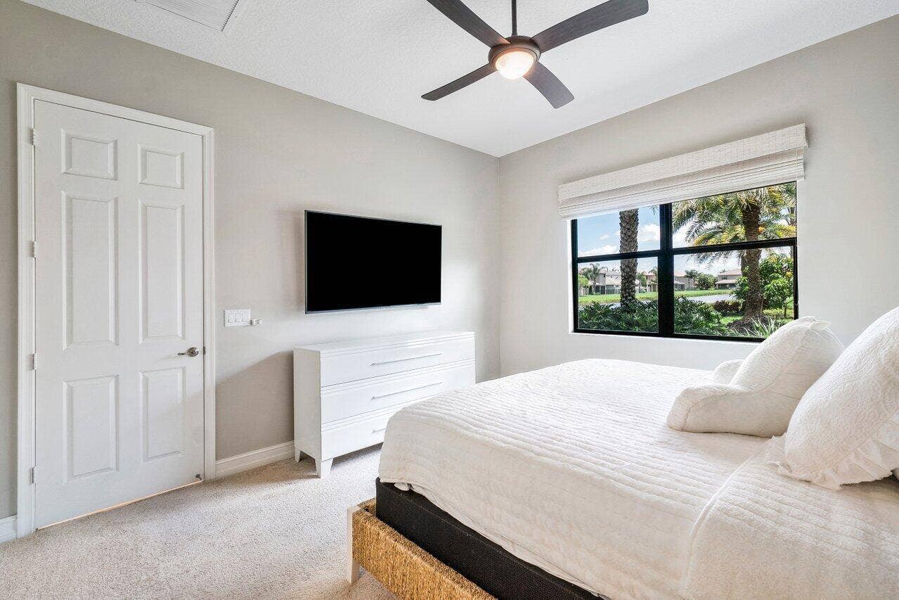 7883 Clay Mica Court, Delray Beach, FL 33446 NEW wood floors in this bedroom, updated photos coming soon.