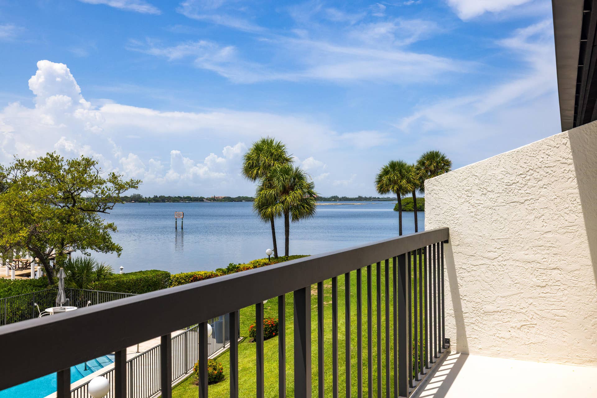 3474 S OCEAN Boulevard, #10, Palm Beach, FL 33480 Master Deck overlooking water