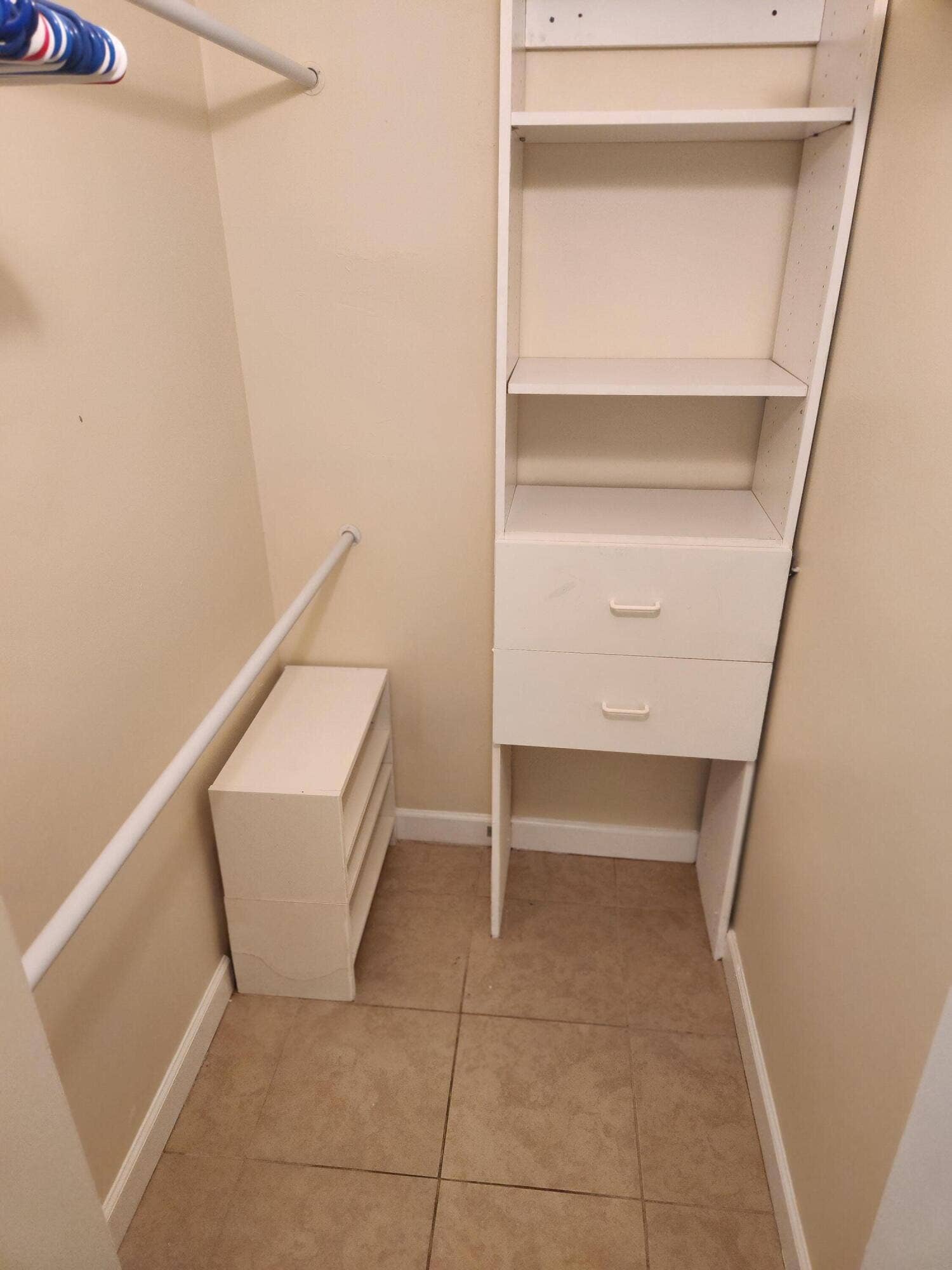 2nd bedroom walk in closet