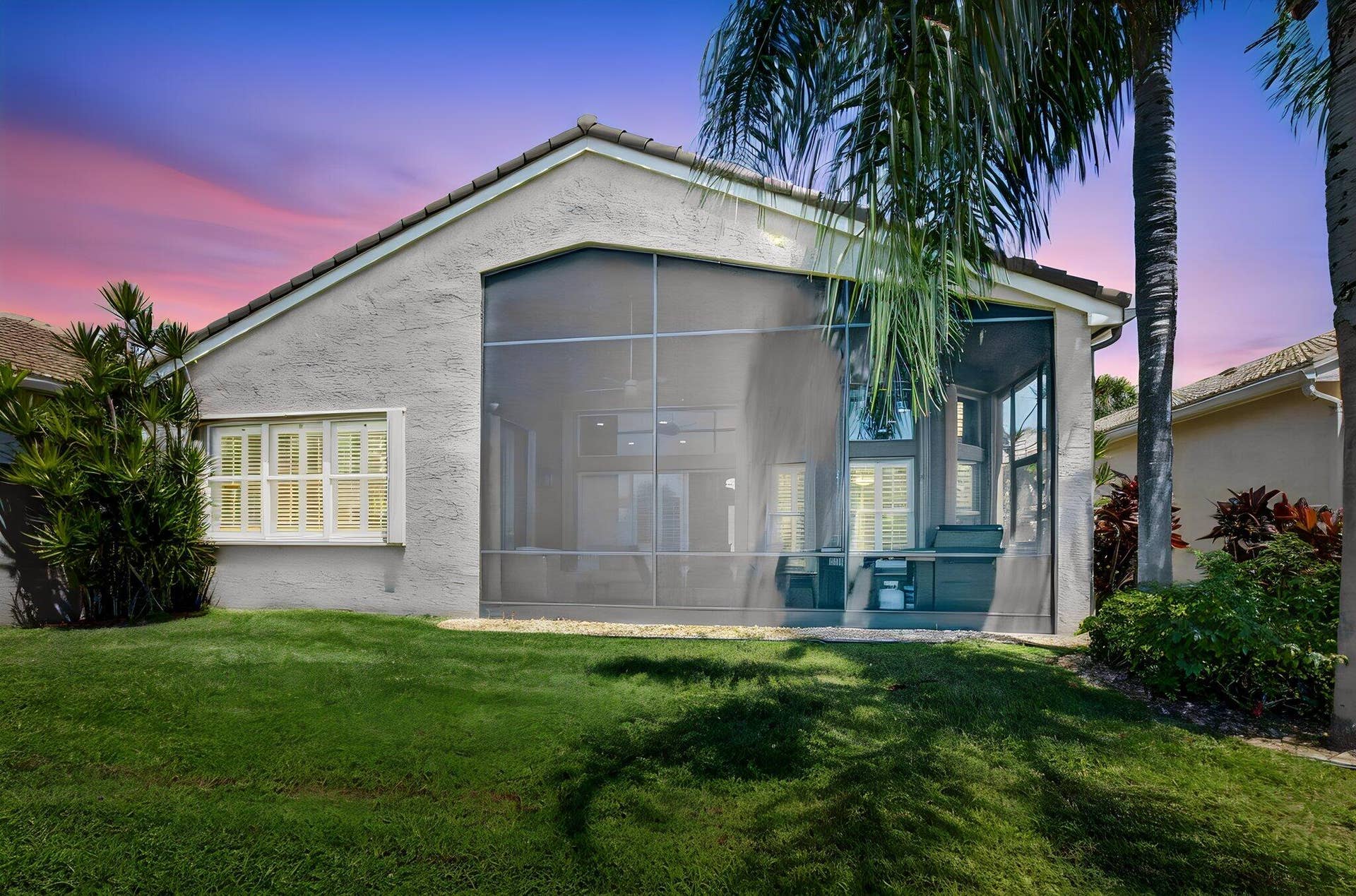 7326 Cortes Lake Drive, Delray Beach, FL 33446 BACK OF HOUSE