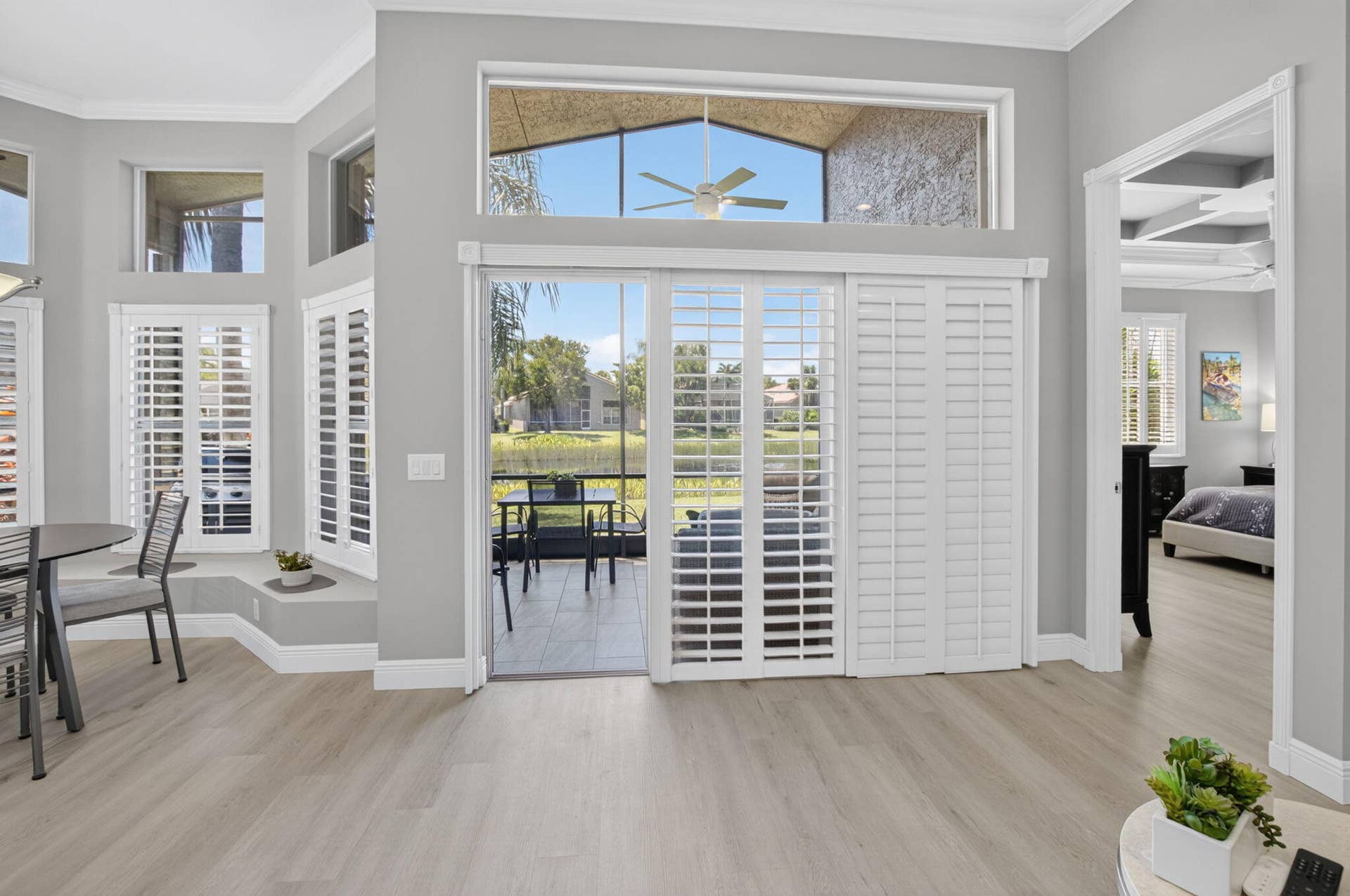 7326 Cortes Lake Drive, Delray Beach, FL 33446 FAMILY ROOM-SLIDERS TO LANAI