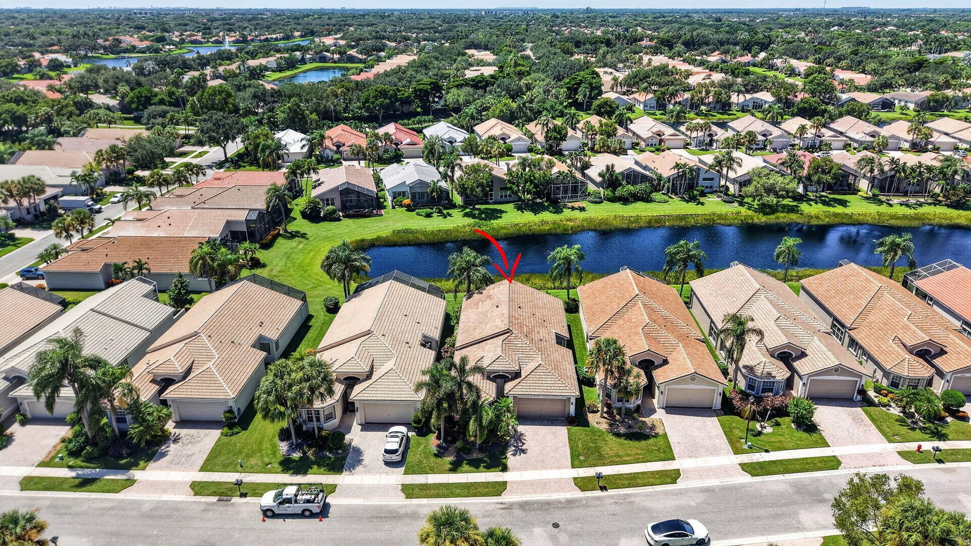 7326 Cortes Lake Drive, Delray Beach, FL 33446 AERIAL VIEW
