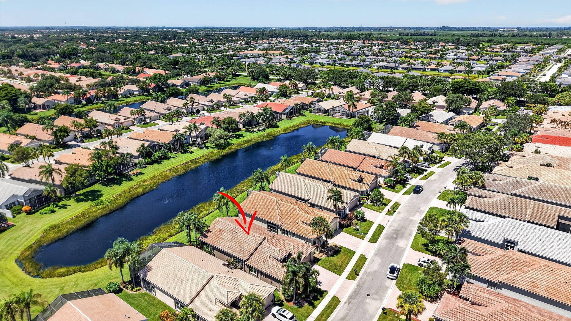7326 Cortes Lake Drive, Delray Beach, FL 33446 AERIAL VIEW