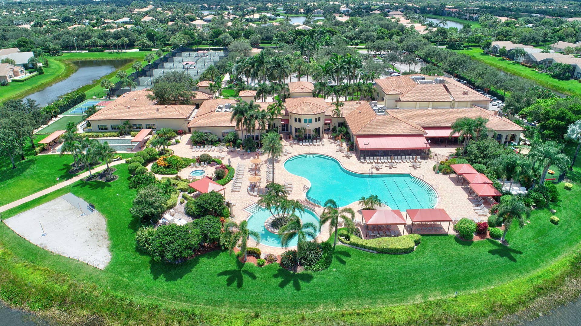 7326 Cortes Lake Drive, Delray Beach, FL 33446 AERIAL VIEW