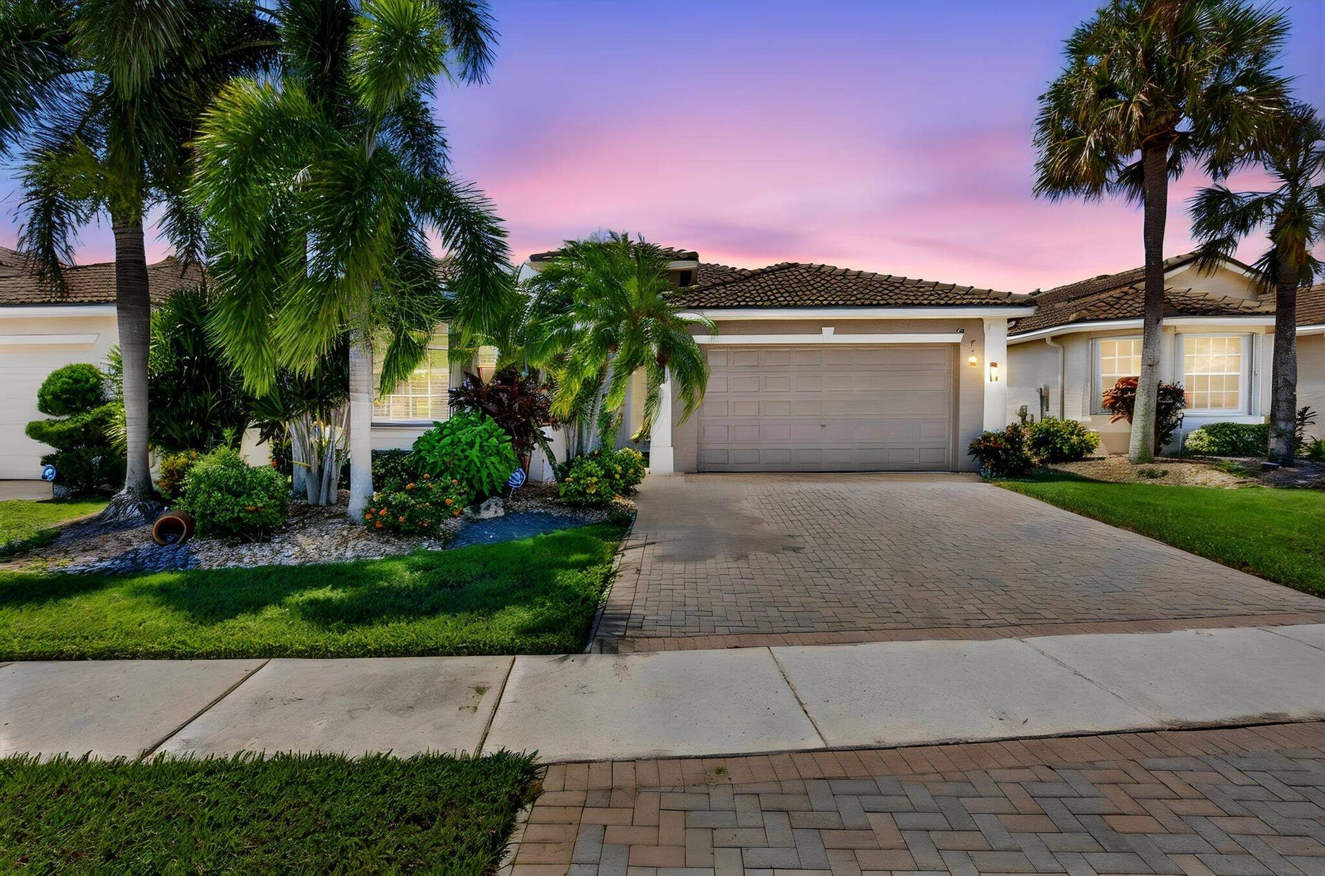 7326 Cortes Lake Drive, Delray Beach, FL 33446 FRONT OF HOUSE