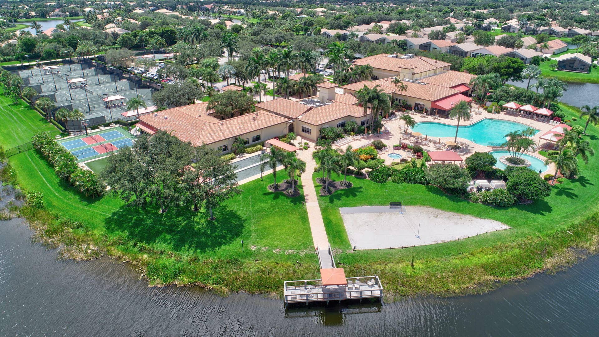 7326 Cortes Lake Drive, Delray Beach, FL 33446 AERIAL VIEW