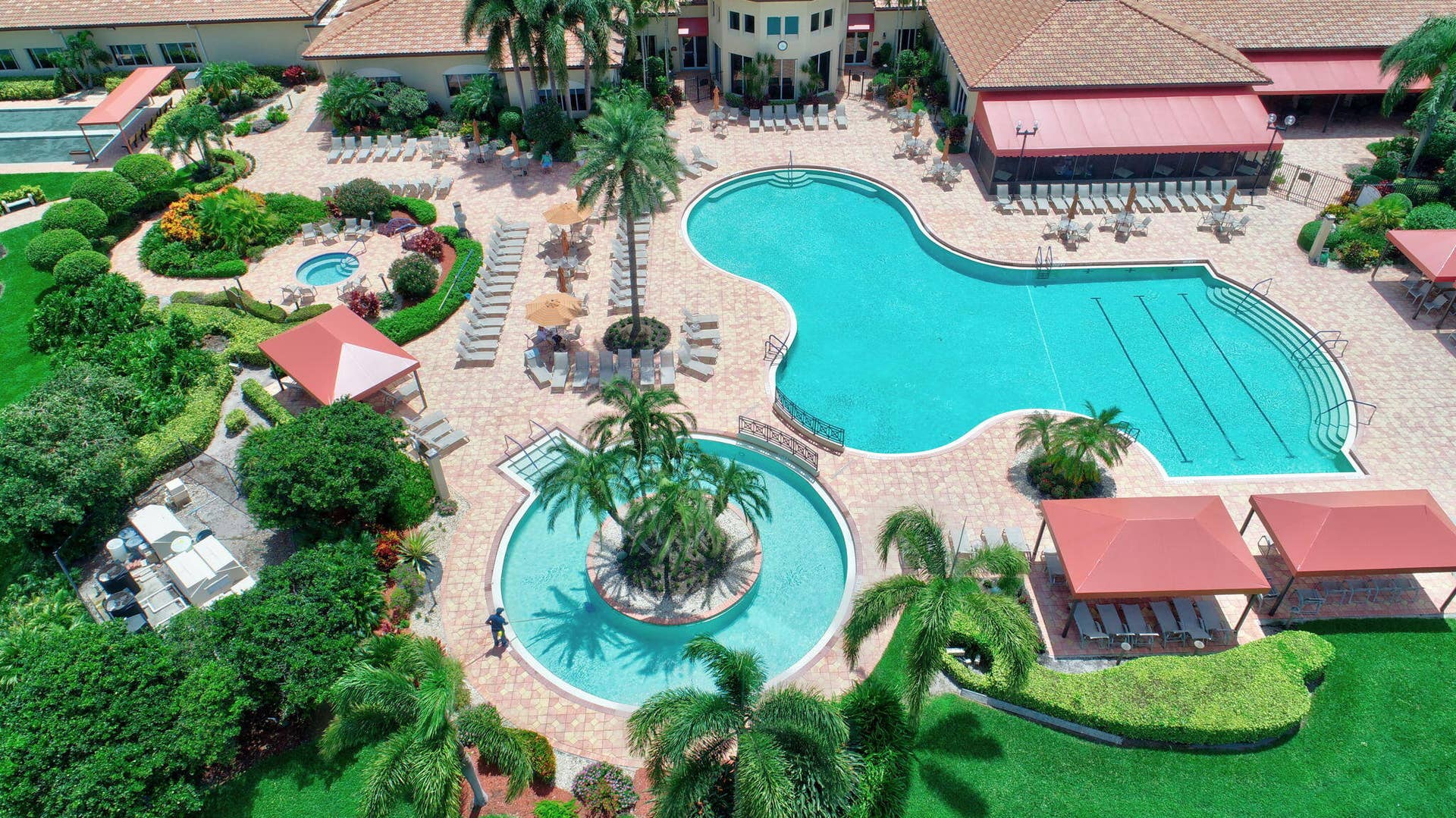 7326 Cortes Lake Drive, Delray Beach, FL 33446 AERIAL VIEW