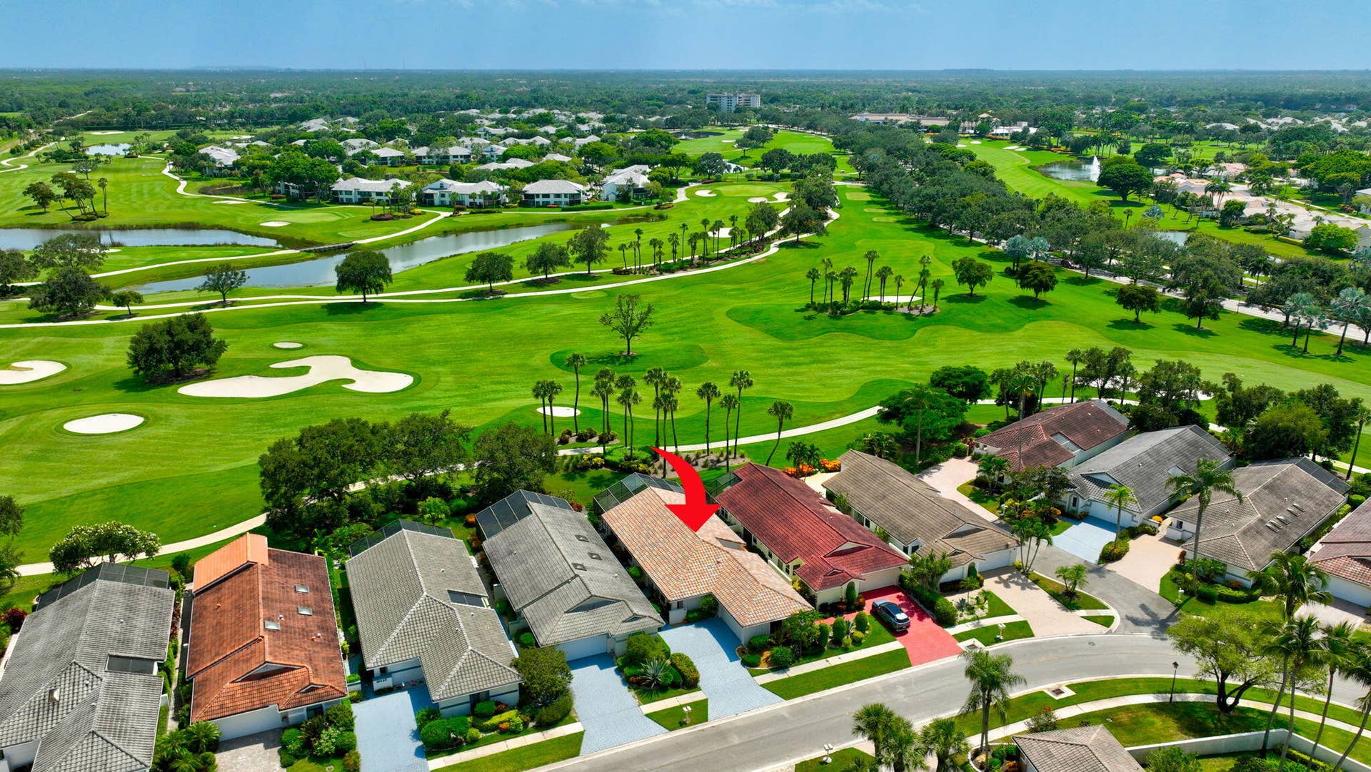 15441 Strathearn Drive, Delray Beach, FL 33446 Aerial Location Photo