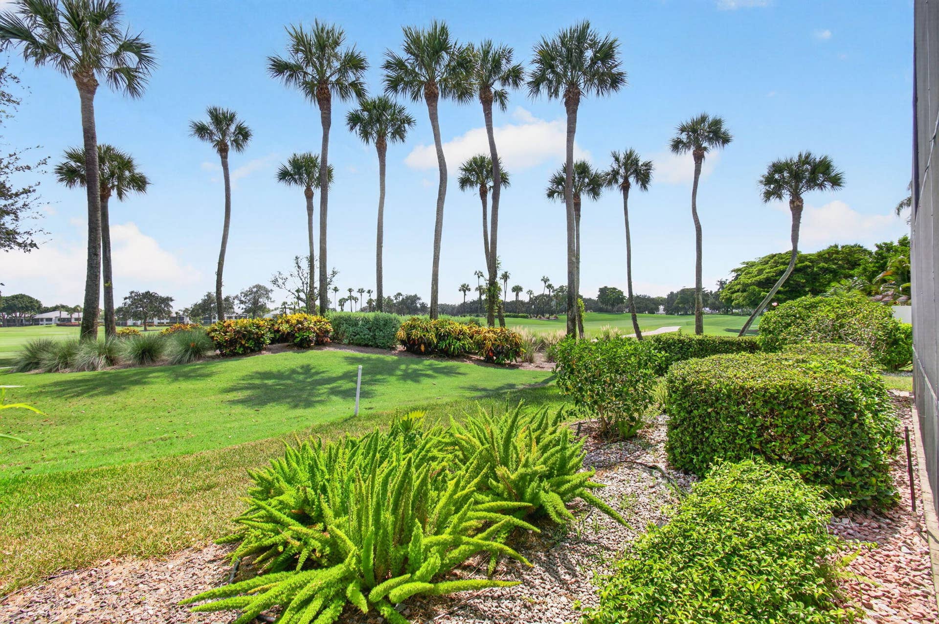15441 Strathearn Drive, Delray Beach, FL 33446 from the Screened Patio in Gleneagles Country Club