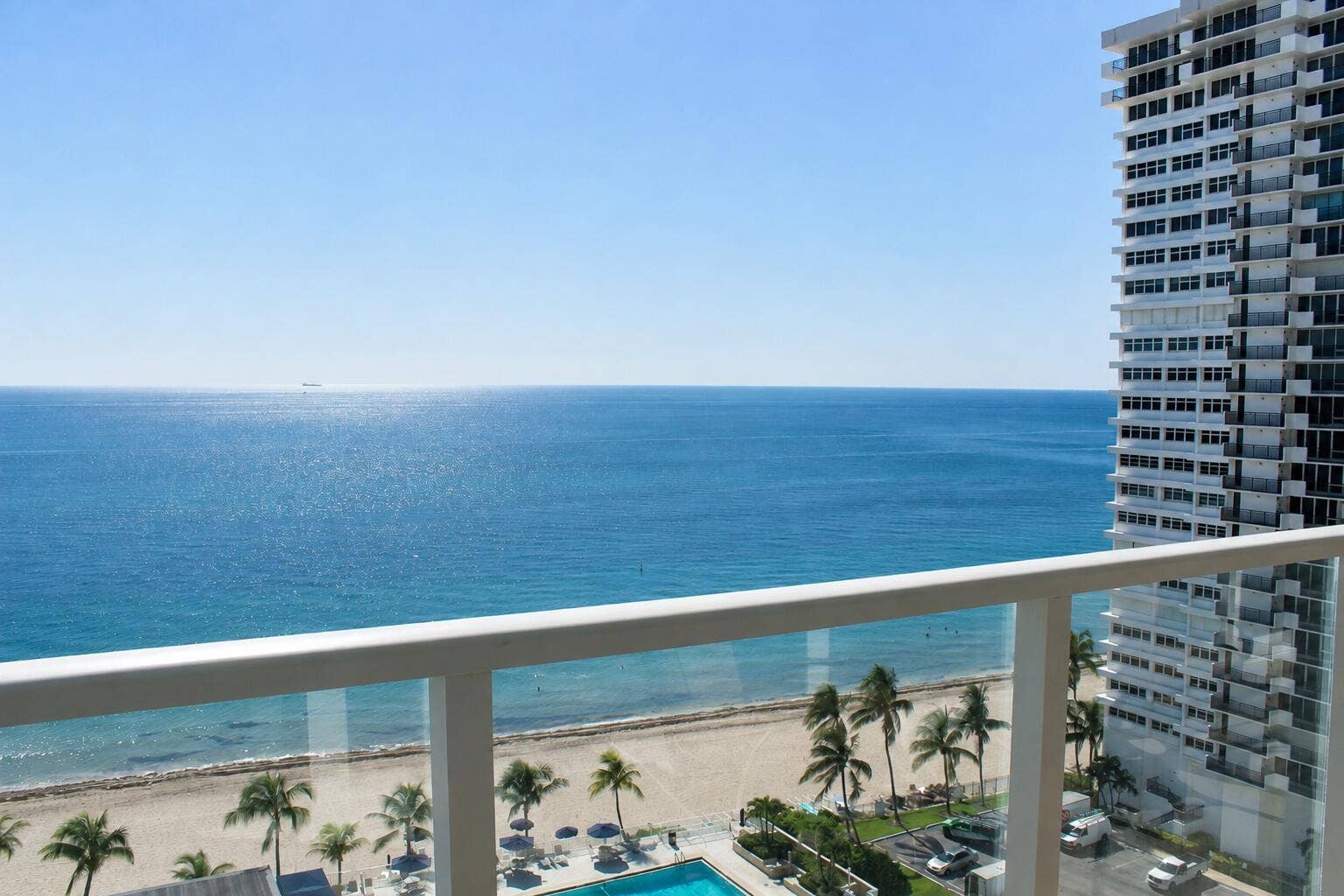 4300 N OCEAN Boulevard, #15D, Fort Lauderdale, Fort Lauderdale, FL 33308 Balcony