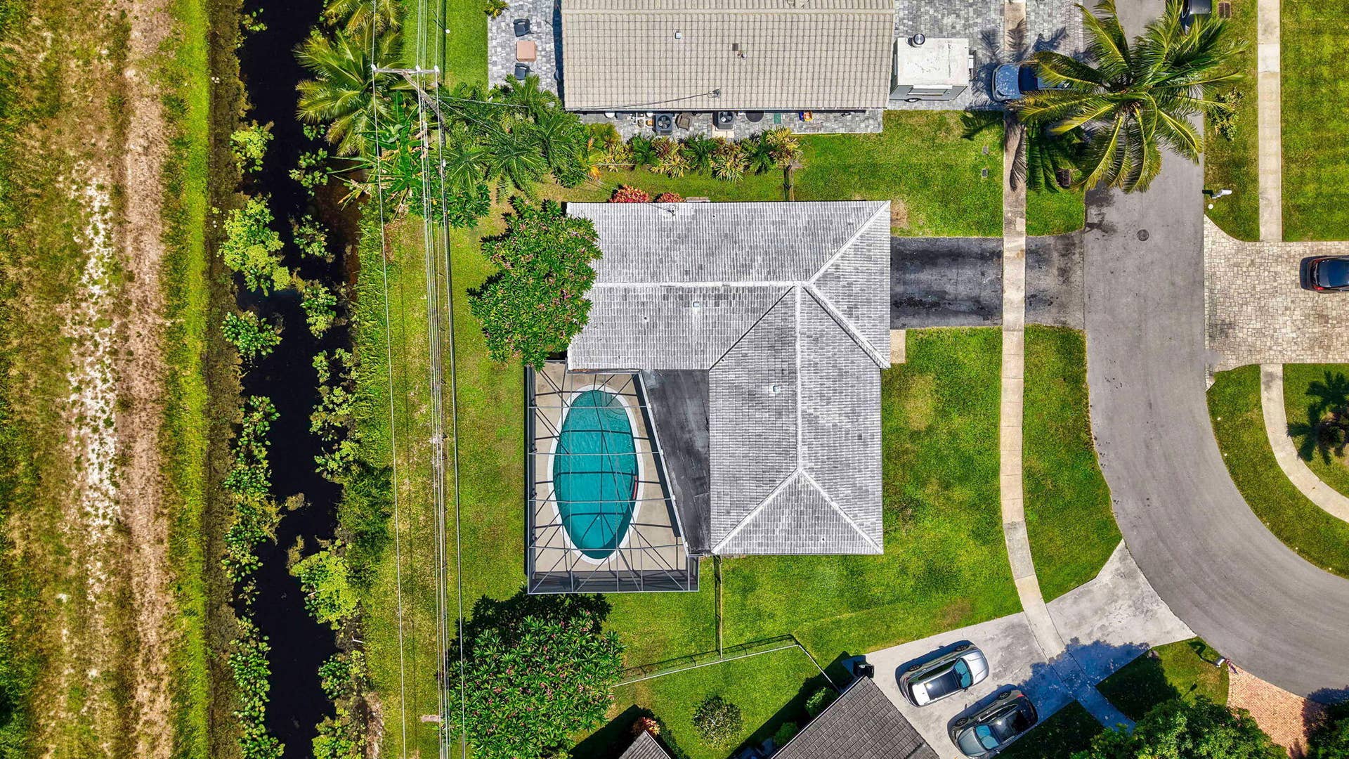 115 Orchard Ridge Lane, Boca Raton, FL 33431 24_Aerial_Overhead_Home_and_Pool