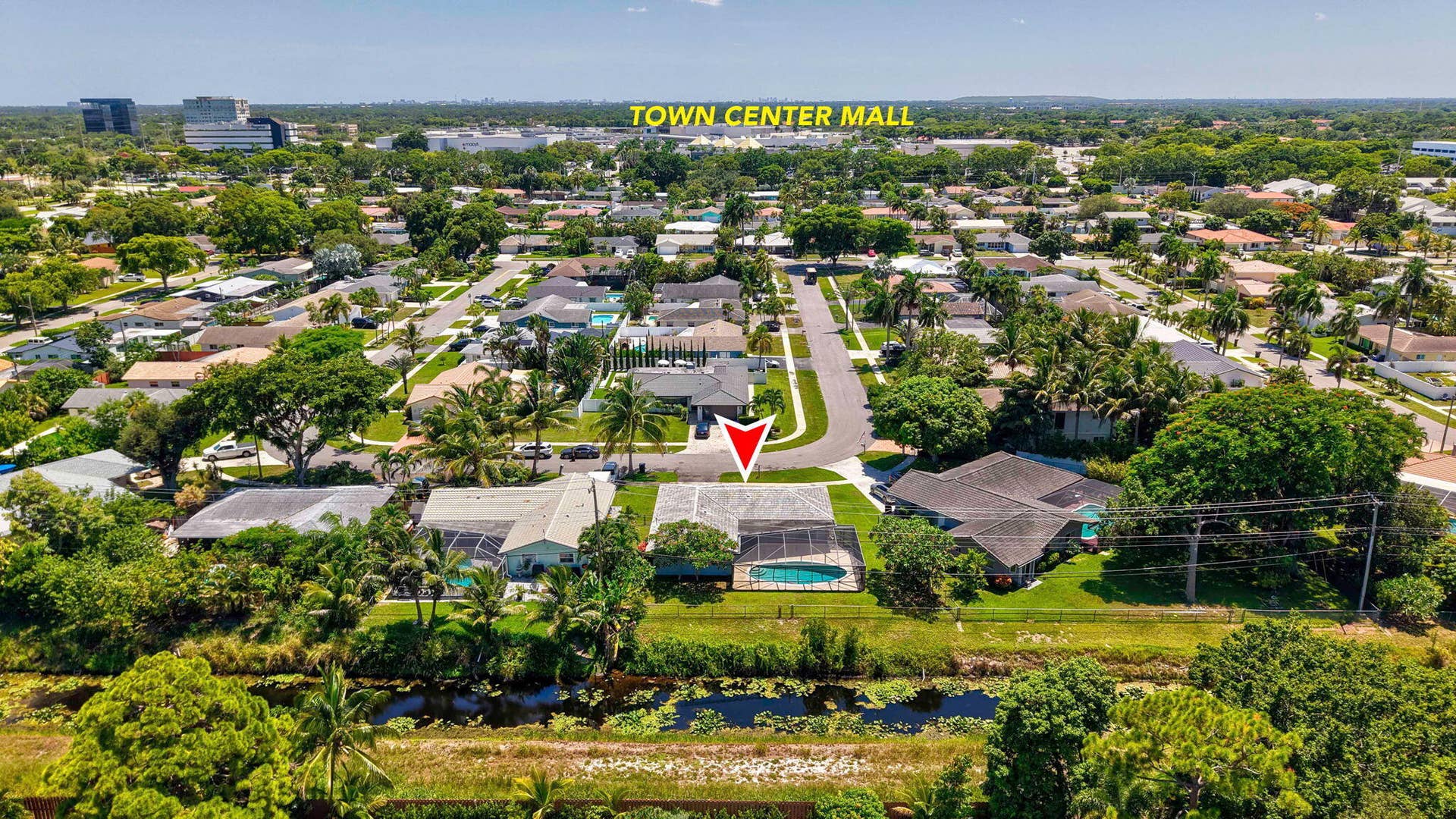 115 Orchard Ridge Lane, Boca Raton, FL 33431 27_Aerial_Home_and_Town_Center