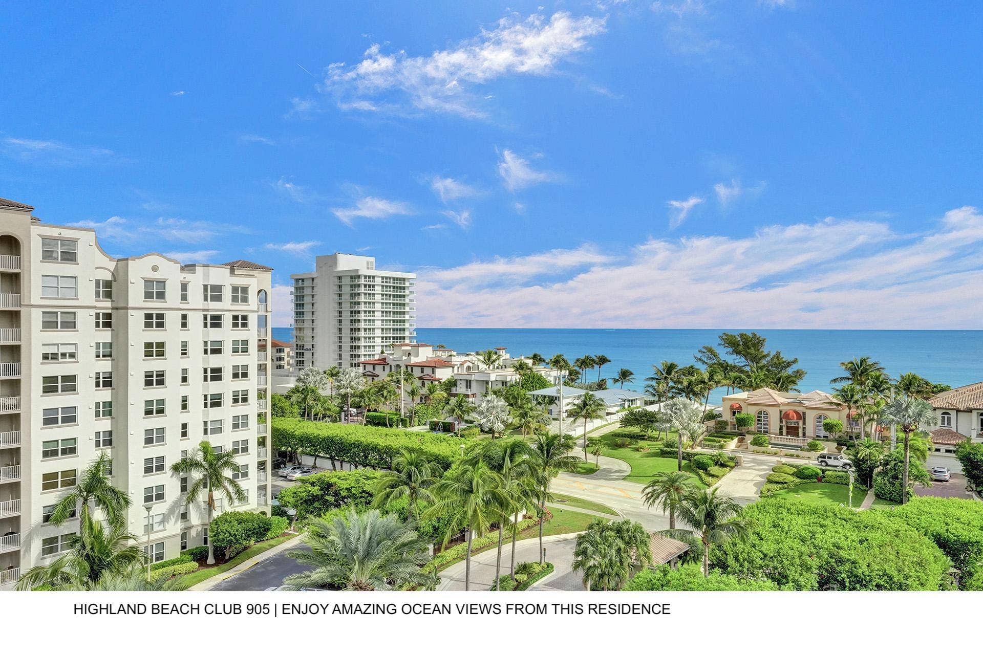 3606 S OCEAN Boulevard, #905, Highland Beach, Highland Beach, FL 33487 VIEW