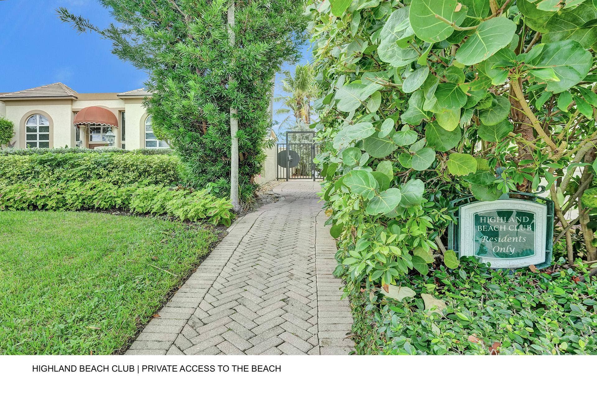 3606 S OCEAN Boulevard, #905, Highland Beach, Highland Beach, FL 33487 Beach Access
