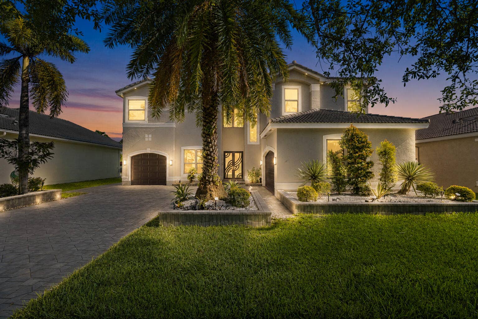 18581 SW 44th Street, Miramar, FL 33029 Twilight 2