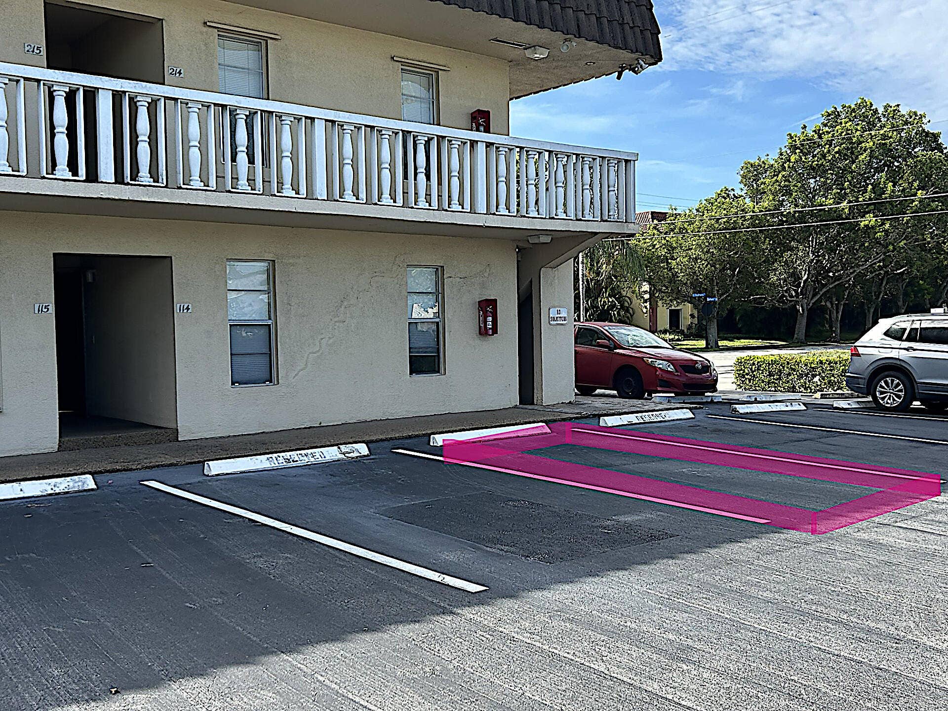 342 Southwind Drive, #203, North Palm Beach, FL 33408 Designated Parking Spot