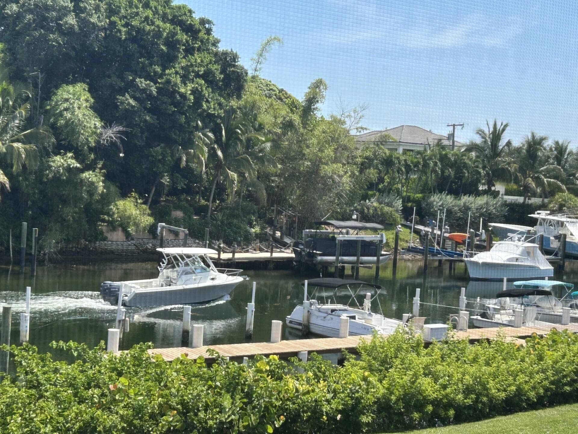 342 Southwind Drive, #203, North Palm Beach, FL 33408 342 Southwind boat dock view