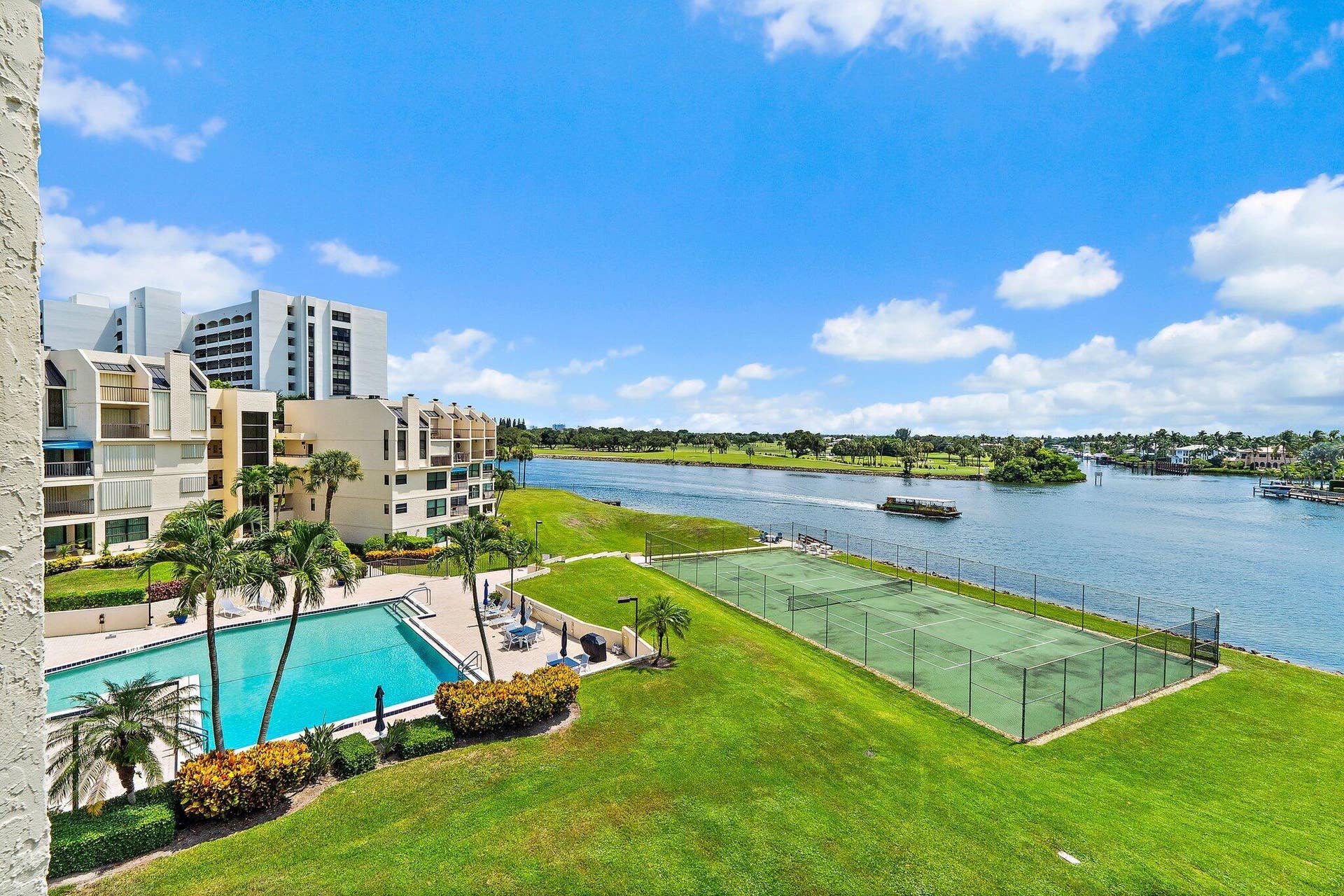 374 Golfview Road, #405, North Palm Beach, FL 33408 View from Balcony