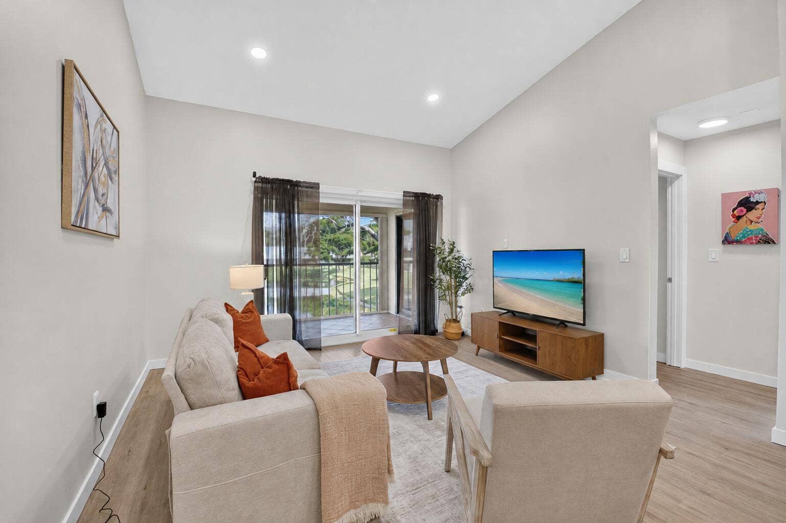 8342 E Boca Glades Boulevard, #234, Boca Raton, FL 33434 Living room-Partially Virtually Staged