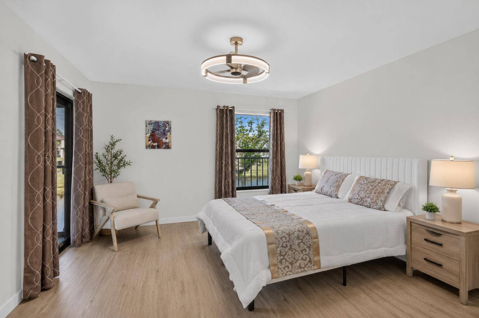 8342 E Boca Glades Boulevard, #234, Boca Raton, FL 33434 Primary Bedroom -Partially Virtually Staged