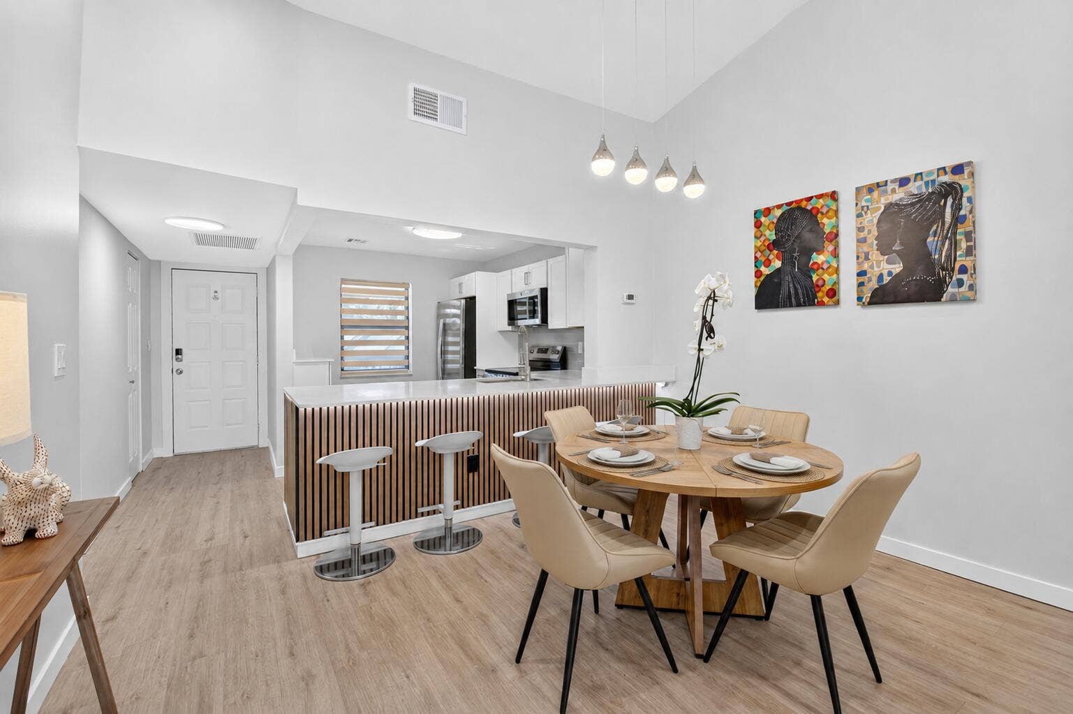 8342 E Boca Glades Boulevard, #234, Boca Raton, FL 33434 Dining room-Partially Virtually Staged