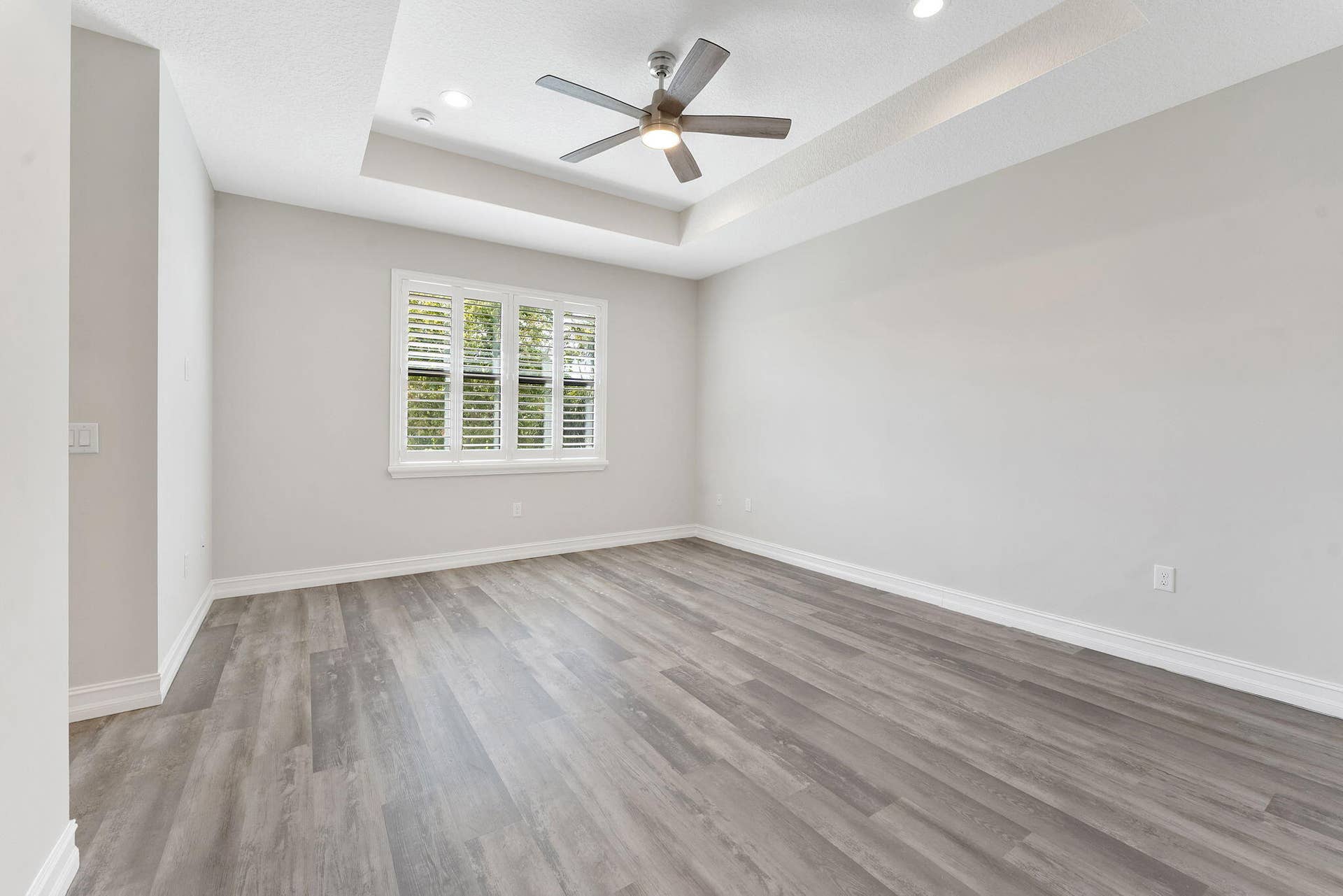 14545 Alabaster Avenue, Delray Beach, FL 33446 Primary suite - new floors and fan.
