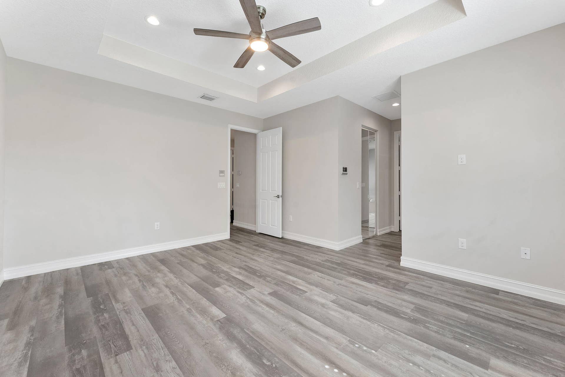 14545 Alabaster Avenue, Delray Beach, FL 33446 Primary suite - new floors and fan.