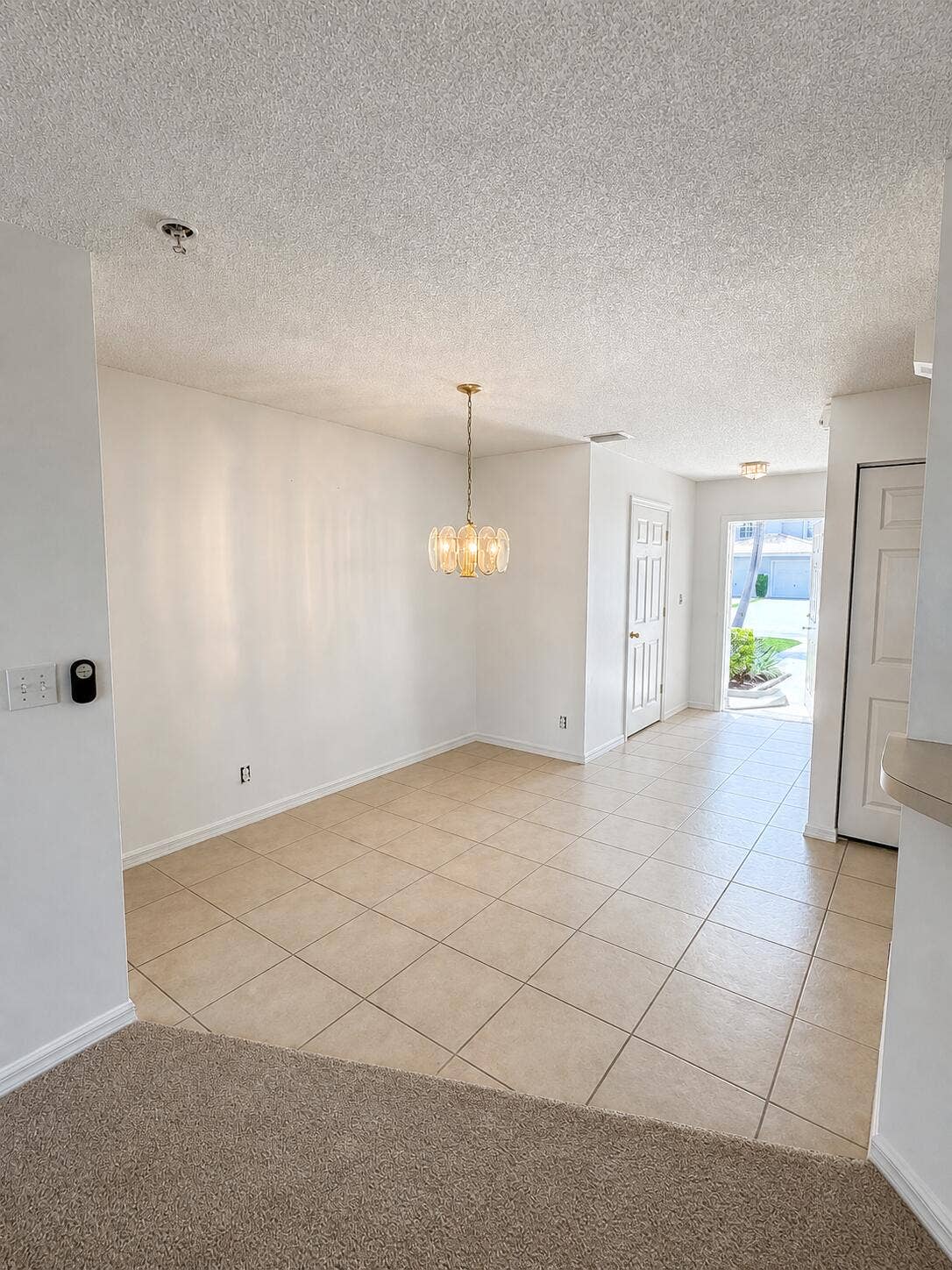 Entrance Foyer and Eat in Kitchen