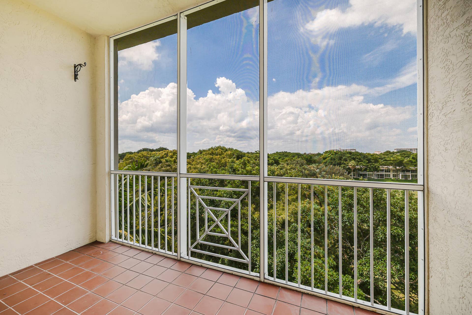 View from your private balcony