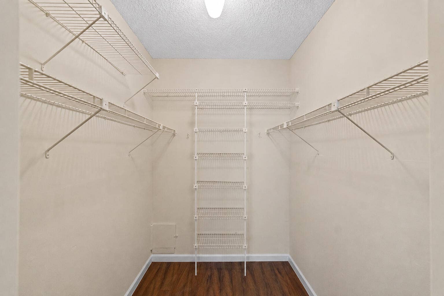 Primary large walk-in closet