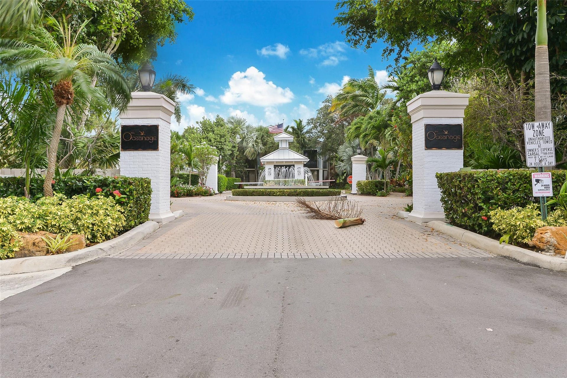 Gated front entry