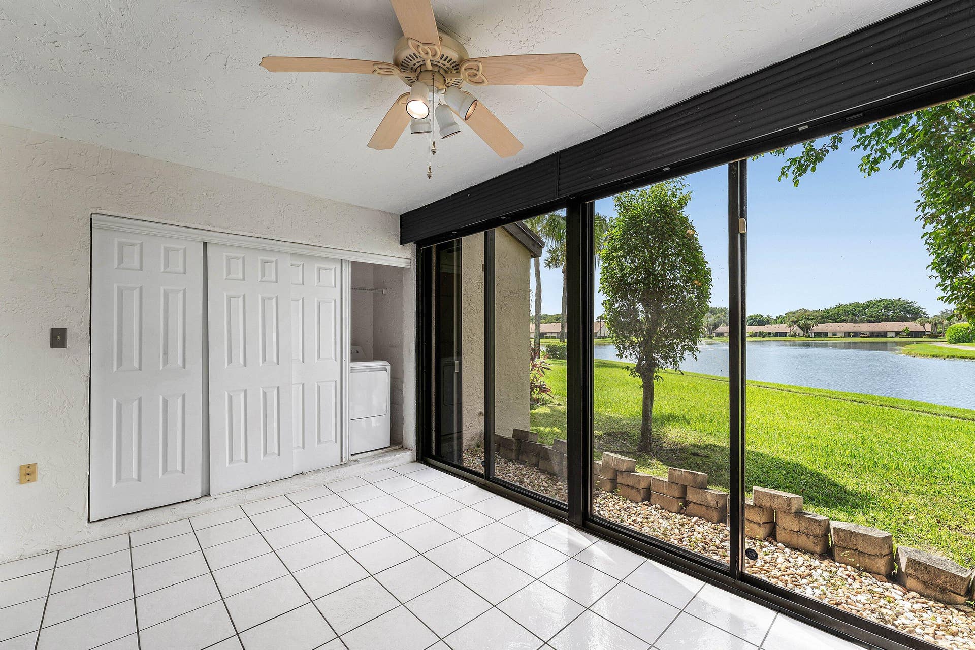 8577 Boca Glades Boulevard W, #A, Boca Raton, FL 33434 Open Florida Room w/ Laundry
