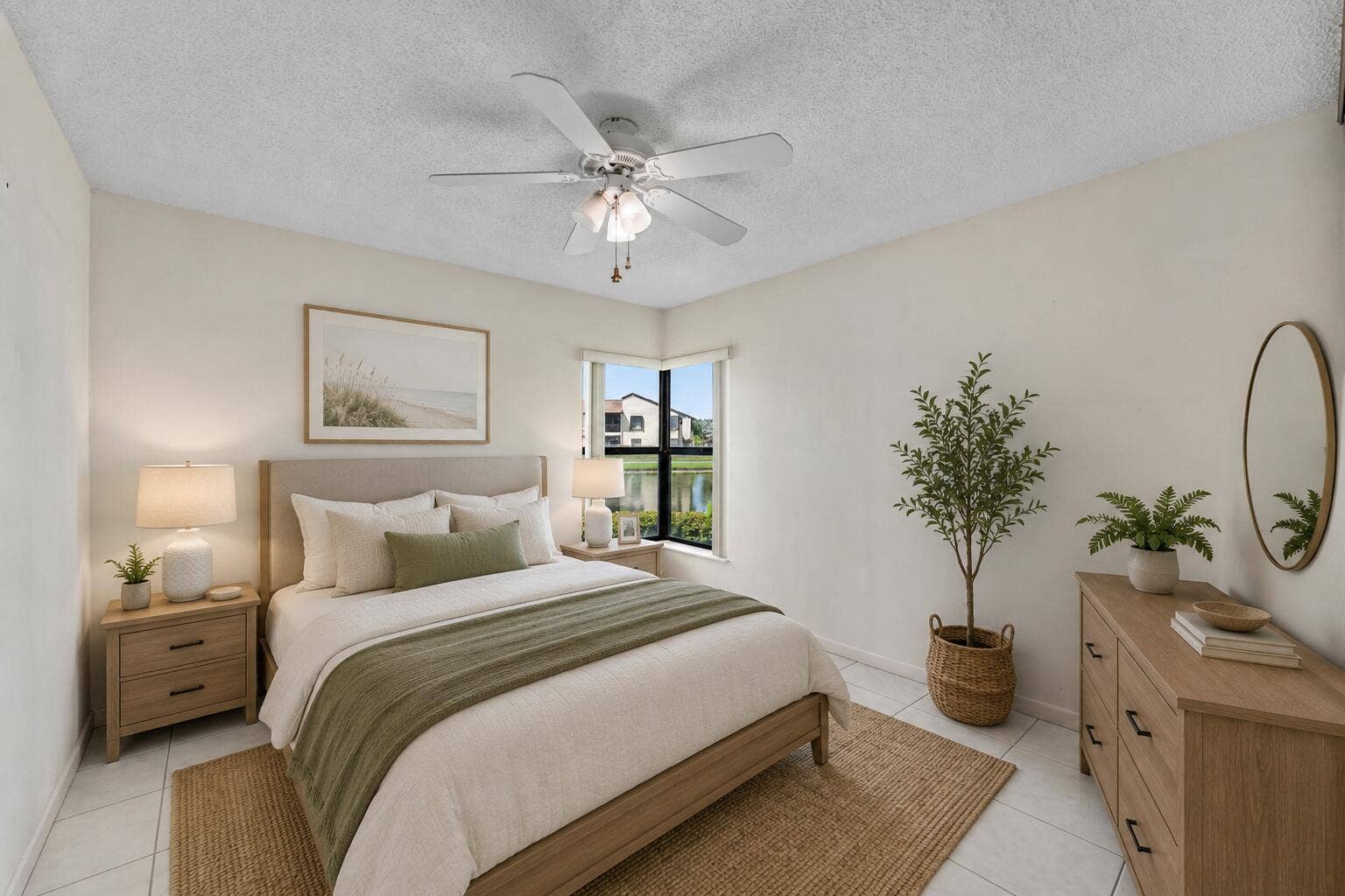 8577 Boca Glades Boulevard W, #A, Boca Raton, FL 33434 2nd Bedroom Staged