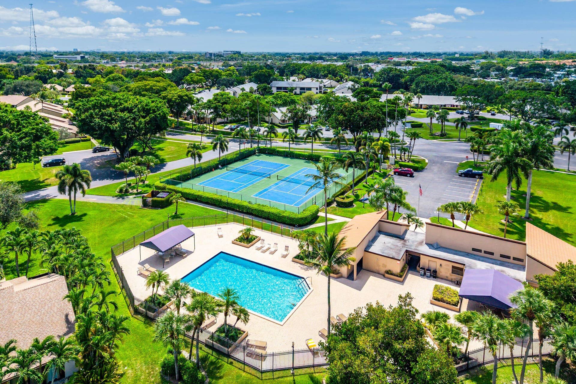 8577 Boca Glades Boulevard W, #A, Boca Raton, FL 33434 Community Pool/Tennis Courts