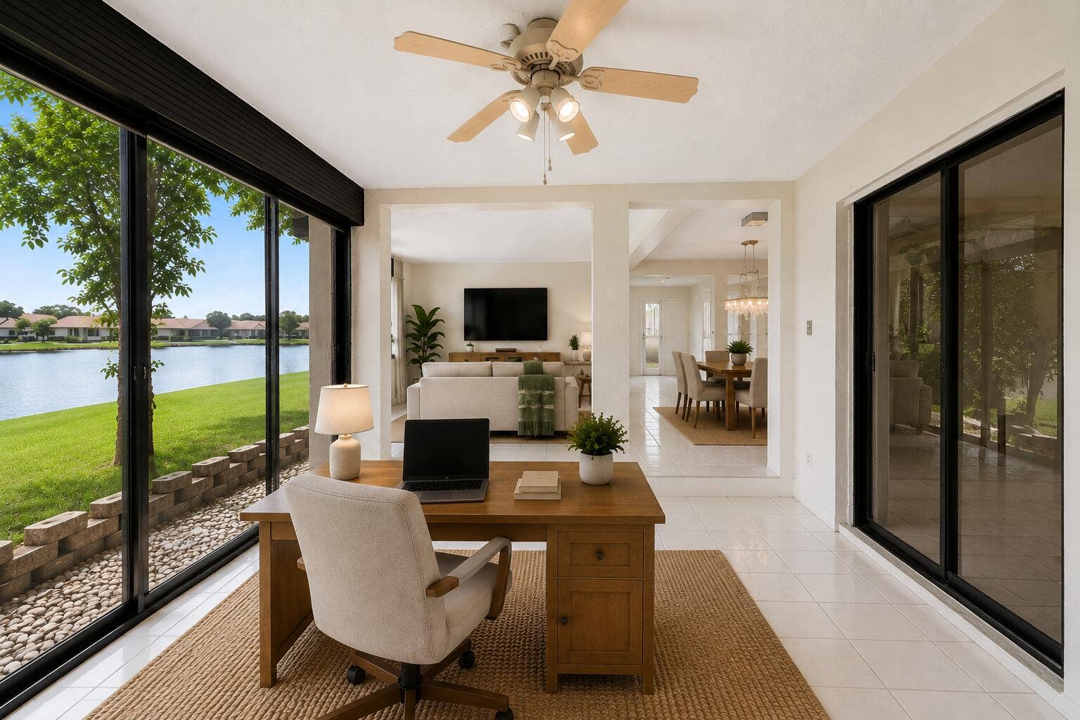 8577 Boca Glades Boulevard W, #A, Boca Raton, FL 33434 Florida Room Staged