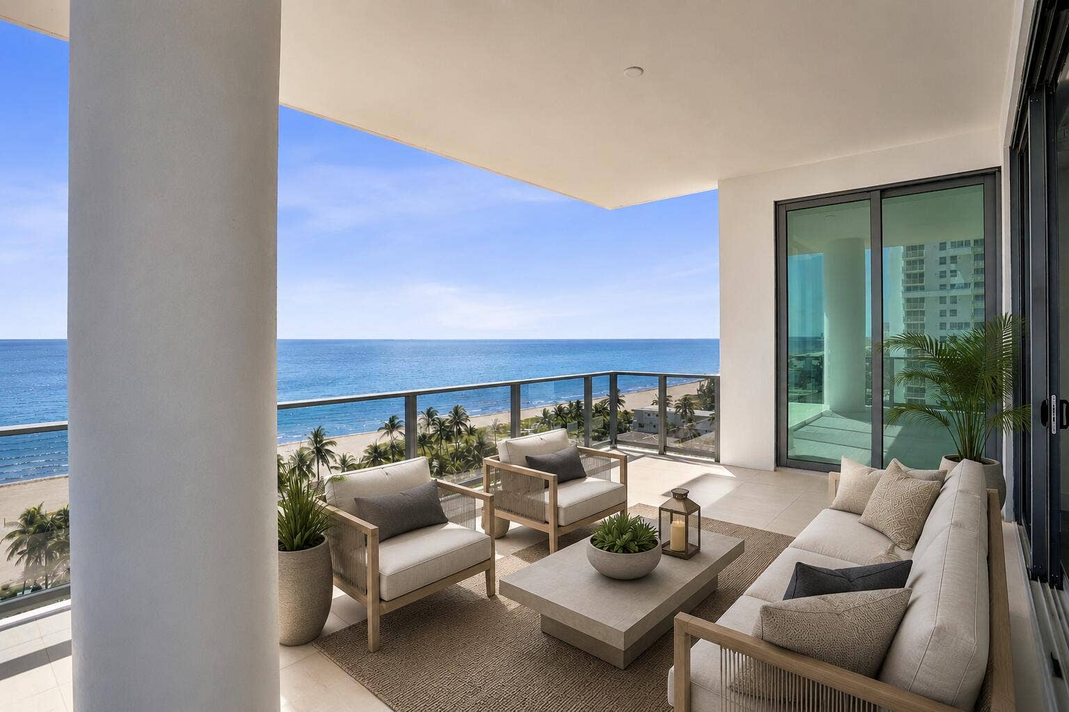 305 Briny Avenue, #PH905, Pompano Beach, FL 33062 Virtually staged