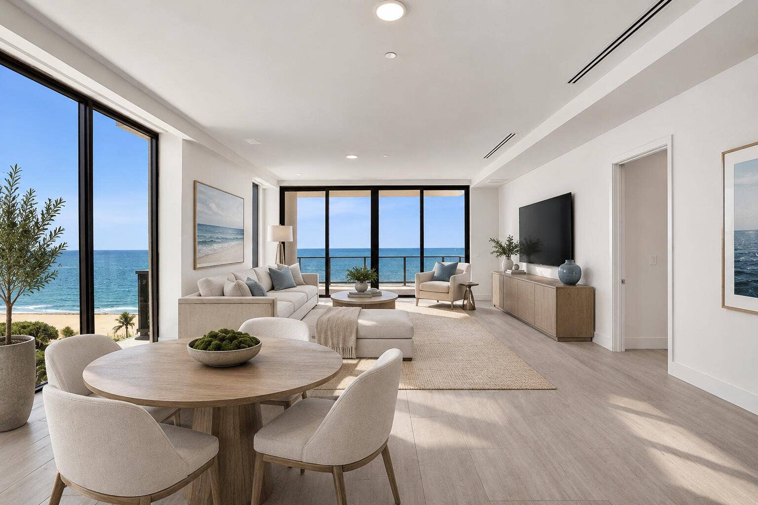 305 Briny Avenue, #PH905, Pompano Beach, FL 33062 Virtually staged