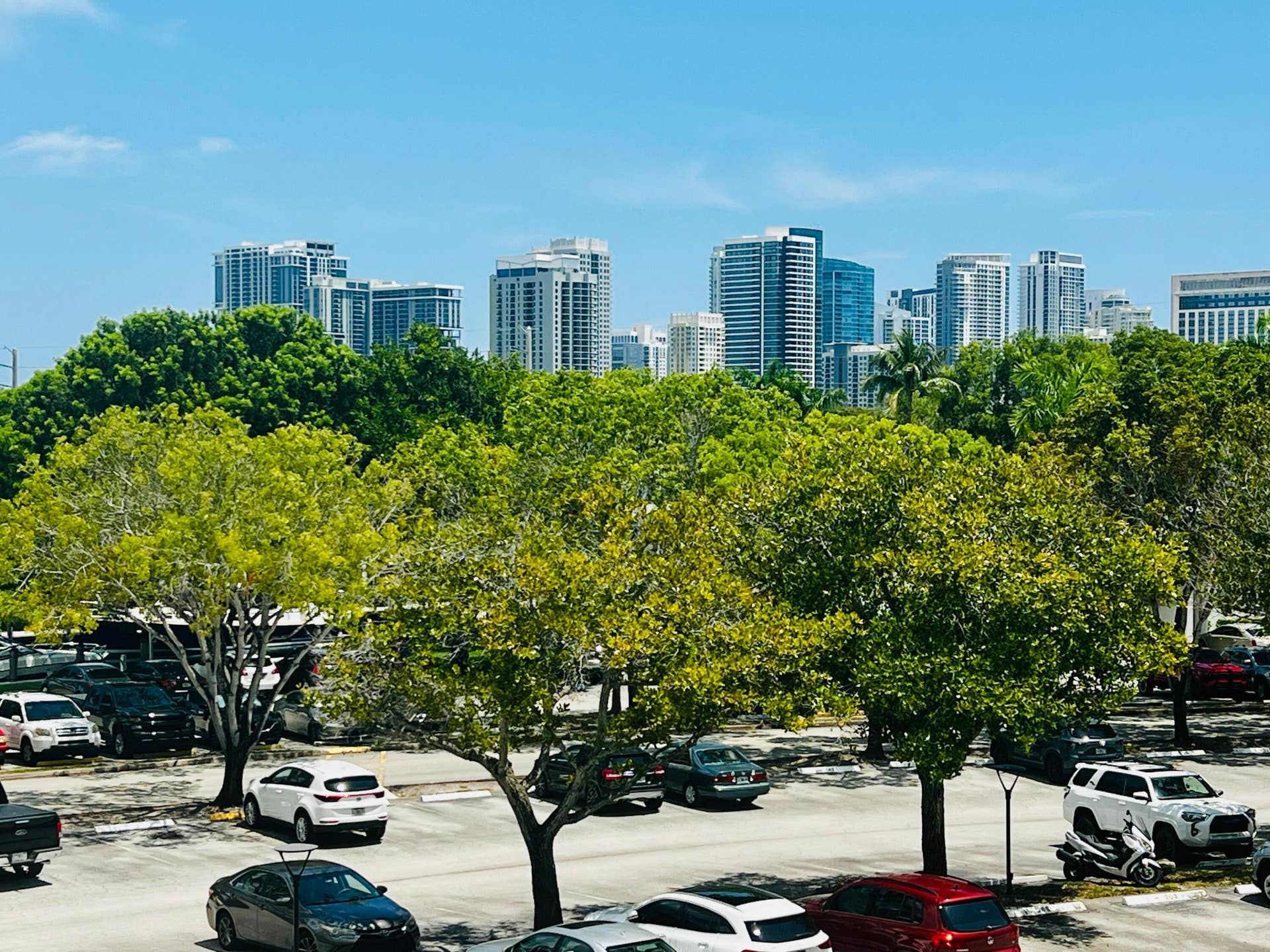 1000 River Reach Drive, #320, Fort Lauderdale, Fort Lauderdale, FL 33315 Balcony looking East with Downtown Skyline