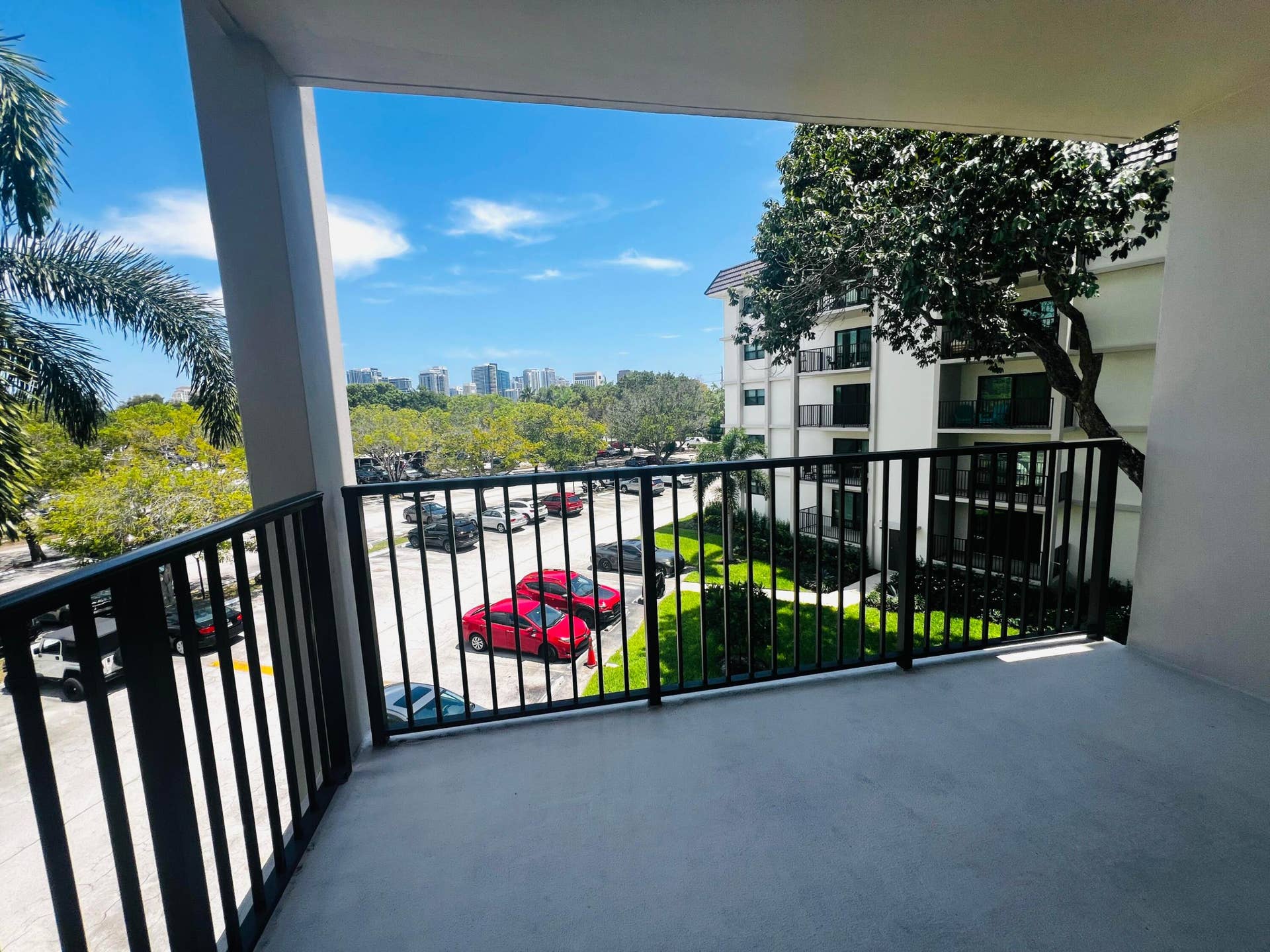 1000 River Reach Drive, #320, Fort Lauderdale, Fort Lauderdale, FL 33315 Balcony looking East with Downtown Skyline